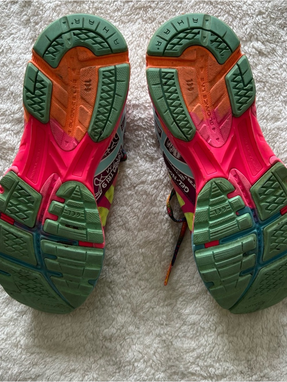 Asics Gel Noosa Tri 9 Sneakers Size 8 - Picture 7 of 9